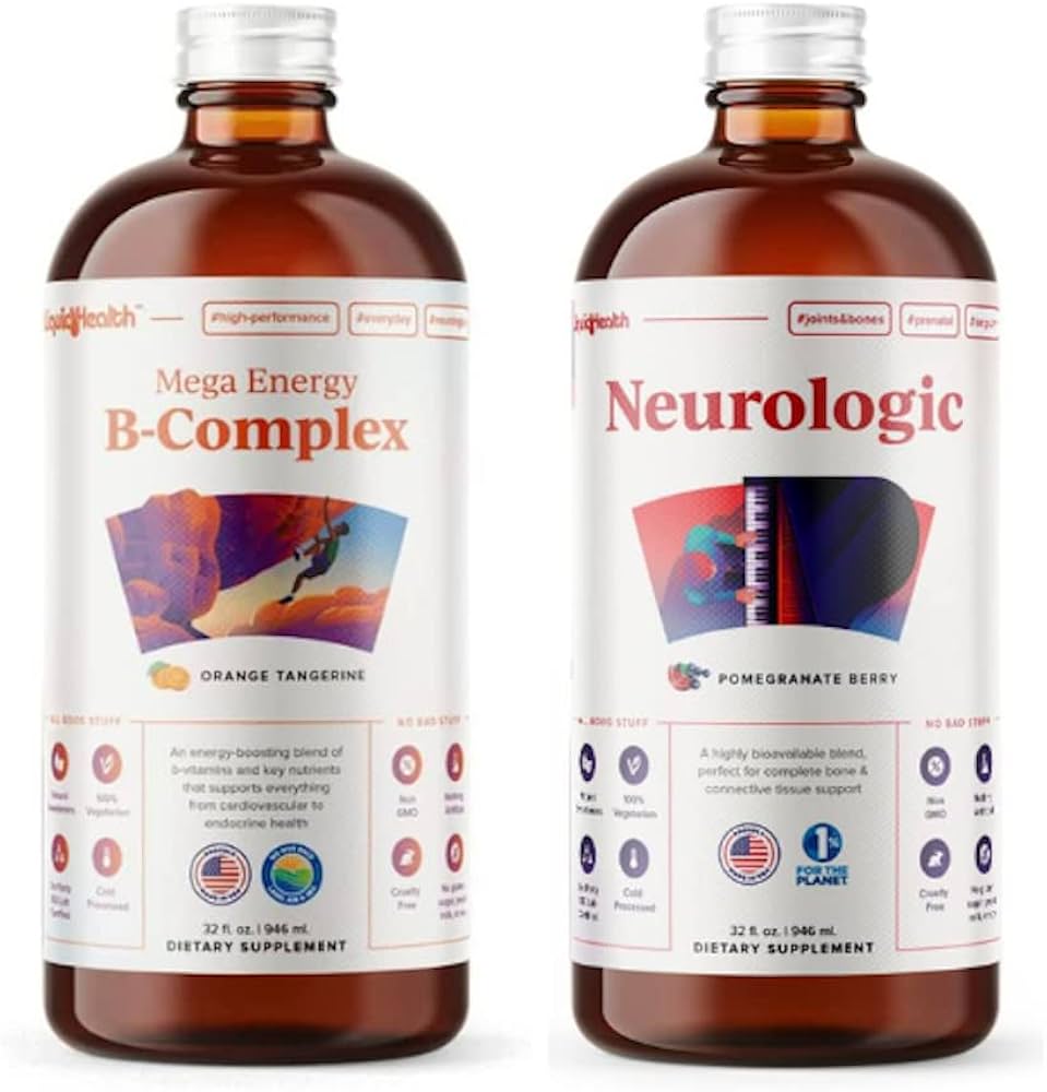 Amazon.com: LIQUIDHEALTH Mega Energy B-Complex & Neurologic